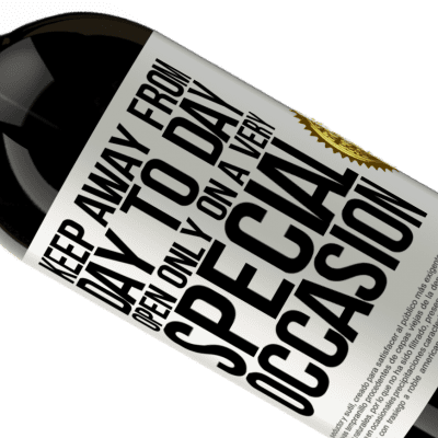 Unique & Personal Expressions. «Keep away from day to day. Open only on a very special occasion» Premium Edition MBS® Reserve