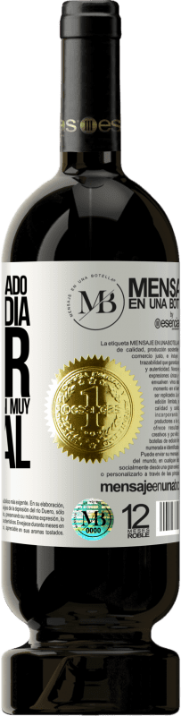 «Mantener alejado del día a día. Abrir sólo en una ocasión muy especial» Edición Premium MBS® Reserva
