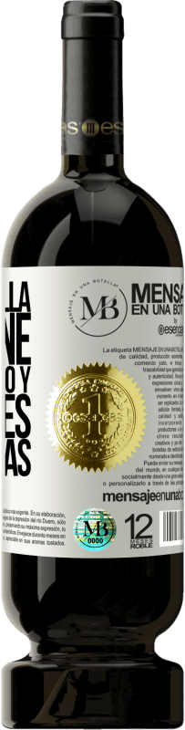 «Esta botella contiene un gran vino y millones de GRACIAS!» Edición Premium MBS® Reserva