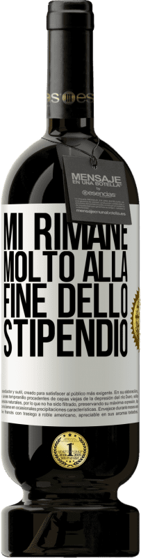 Spedizione Gratuita | Vino rosso Edizione Premium MBS® Riserva Mi rimane molto alla fine dello stipendio Etichetta Bianca. Etichetta personalizzabile Riserva 12 Mesi Raccogliere 2014 Tempranillo