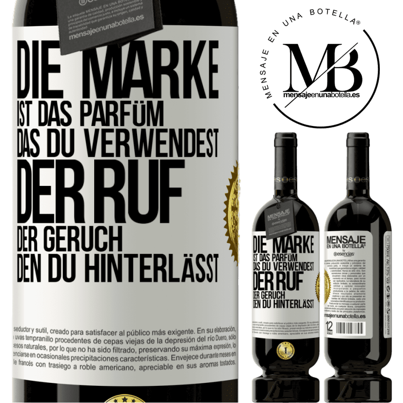 49,95 € Kostenloser Versand | Rotwein Premium Ausgabe MBS® Reserve Die Marke ist das Parfüm, das du verwendest. Der Ruf der Geruch, den du hinterlässt Weißes Etikett. Anpassbares Etikett Reserve 12 Monate Ernte 2016 Tempranillo