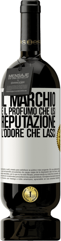49,95 € Spedizione Gratuita | Vino rosso Edizione Premium MBS® Riserva Il marchio è il profumo che usi. Reputazione, l'odore che lasci Etichetta Bianca. Etichetta personalizzabile Riserva 12 Mesi Raccogliere 2016 Tempranillo