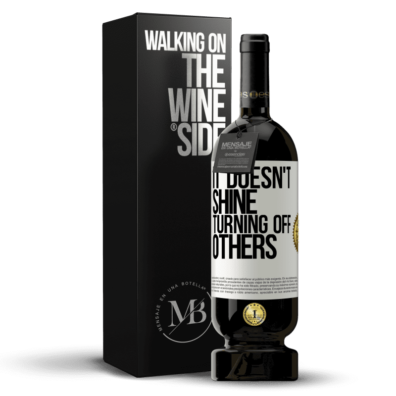 49,95 € Free Shipping | Red Wine Premium Edition MBS® Reserve It doesn't shine turning off others White Label. Customizable label Reserve 12 Months Harvest 2014 Tempranillo