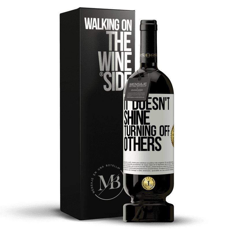 49,95 € Free Shipping | Red Wine Premium Edition MBS® Reserve It doesn't shine turning off others White Label. Customizable label Reserve 12 Months Harvest 2015 Tempranillo