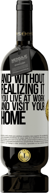 49,95 € | 赤ワイン プレミアム版 MBS® 予約する それに気付かずに、あなたは職場で生活し、あなたの家を訪問します ホワイトラベル. カスタマイズ可能なラベル 予約する 12 月 収穫 2016 Tempranillo