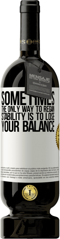 «Иногда единственный способ восстановить стабильность - это потерять равновесие» Premium Edition MBS® Бронировать