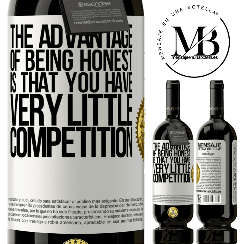 29,95 € Free Shipping | Red Wine Premium Edition MBS® Reserva The advantage of being honest is that you have very little competition White Label. Customizable label Reserva 12 Months Harvest 2014 Tempranillo