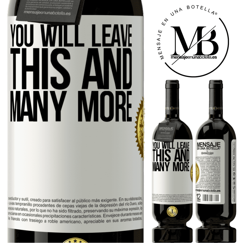 29,95 € Free Shipping | Red Wine Premium Edition MBS® Reserva You will leave this and many more White Label. Customizable label Reserva 12 Months Harvest 2014 Tempranillo