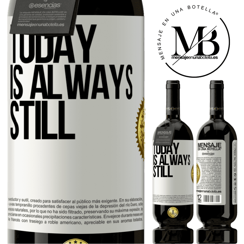 29,95 € Free Shipping | Red Wine Premium Edition MBS® Reserva Today is always still White Label. Customizable label Reserva 12 Months Harvest 2014 Tempranillo