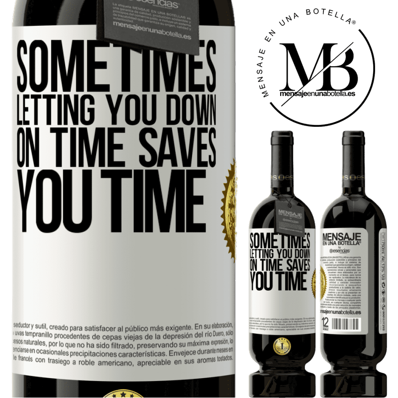 29,95 € Free Shipping | Red Wine Premium Edition MBS® Reserva Sometimes, letting you down on time saves you time White Label. Customizable label Reserva 12 Months Harvest 2014 Tempranillo
