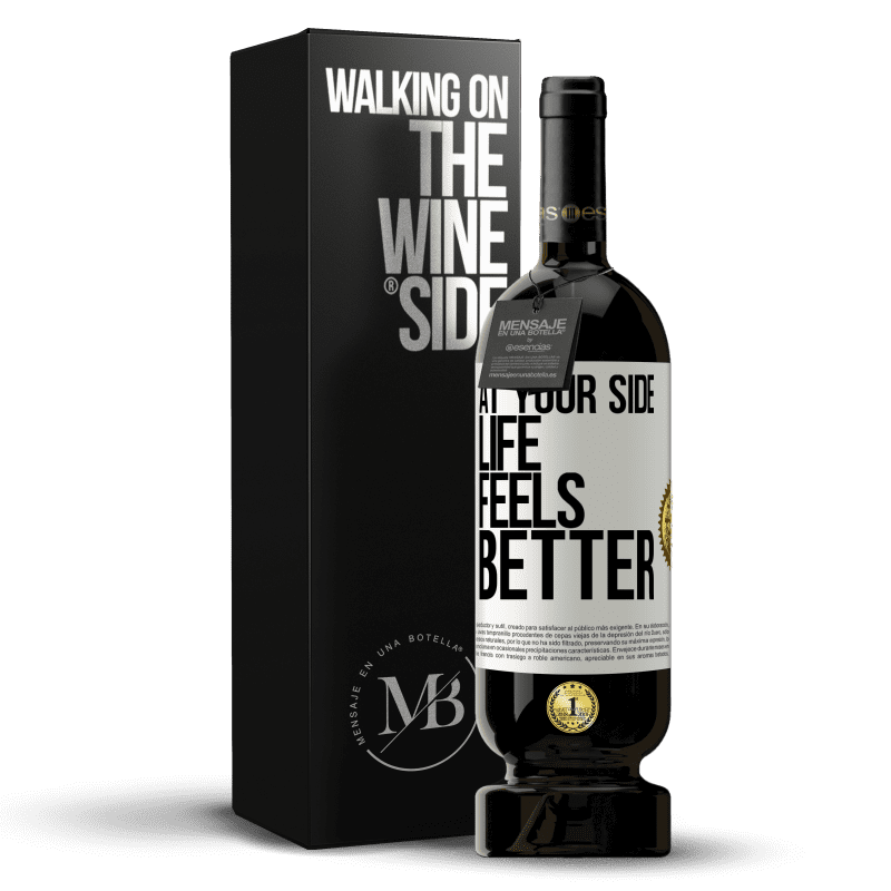 49,95 € Free Shipping | Red Wine Premium Edition MBS® Reserve At your side life feels better White Label. Customizable label Reserve 12 Months Harvest 2016 Tempranillo