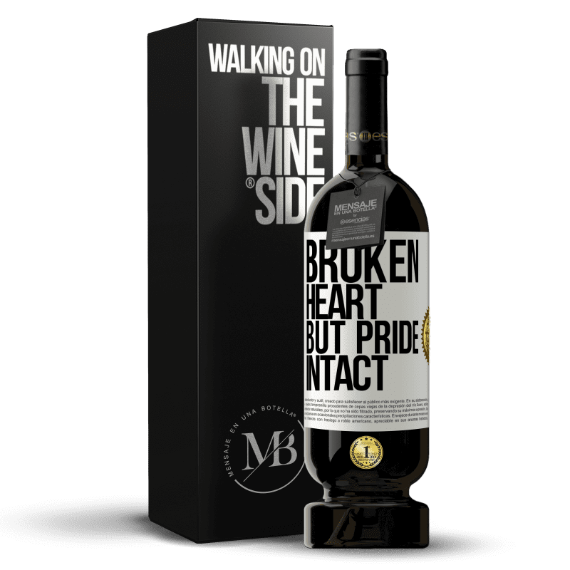 49,95 € Free Shipping | Red Wine Premium Edition MBS® Reserve The broken heart But pride intact White Label. Customizable label Reserve 12 Months Harvest 2014 Tempranillo