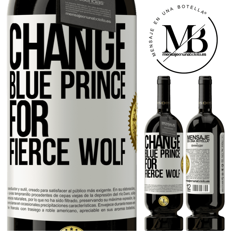 39,95 € Free Shipping | Red Wine Premium Edition MBS® Reserva Change blue prince for fierce wolf White Label. Customizable label Reserva 12 Months Harvest 2014 Tempranillo