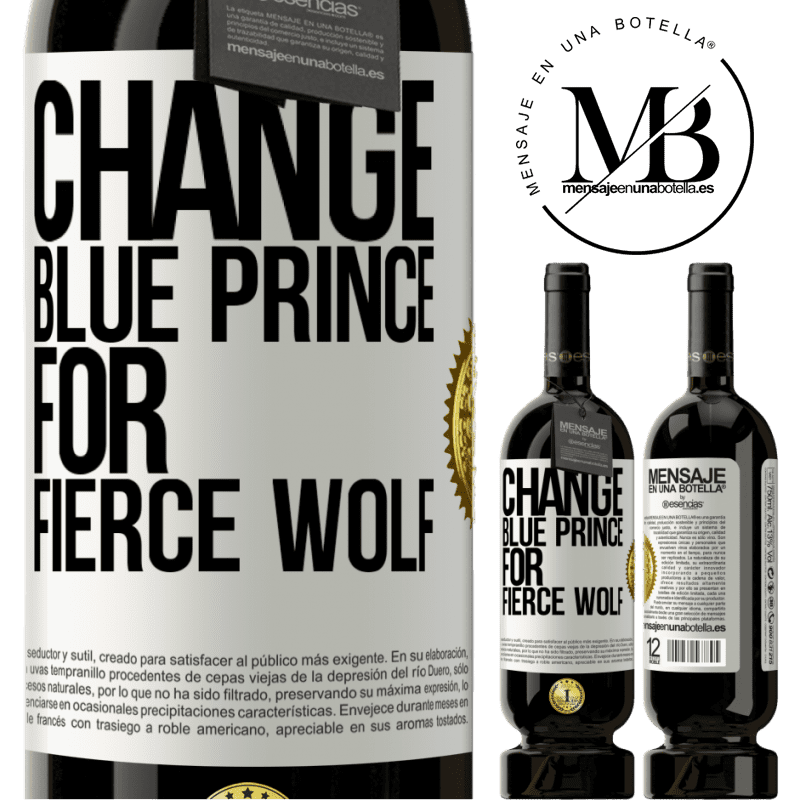 49,95 € Free Shipping | Red Wine Premium Edition MBS® Reserve Change blue prince for fierce wolf White Label. Customizable label Reserve 12 Months Harvest 2016 Tempranillo