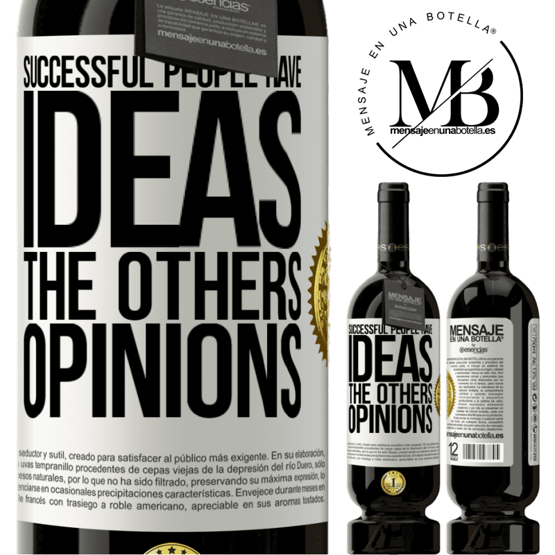 29,95 € Free Shipping | Red Wine Premium Edition MBS® Reserva Successful people have ideas. The others ... opinions White Label. Customizable label Reserva 12 Months Harvest 2014 Tempranillo