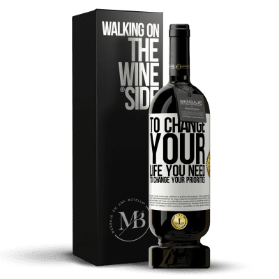 «To change your life you need to change your priorities» Premium Edition MBS® Reserve
