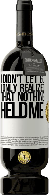 «I didn't let go, I only realized that nothing held me» Premium Edition MBS® Reserve