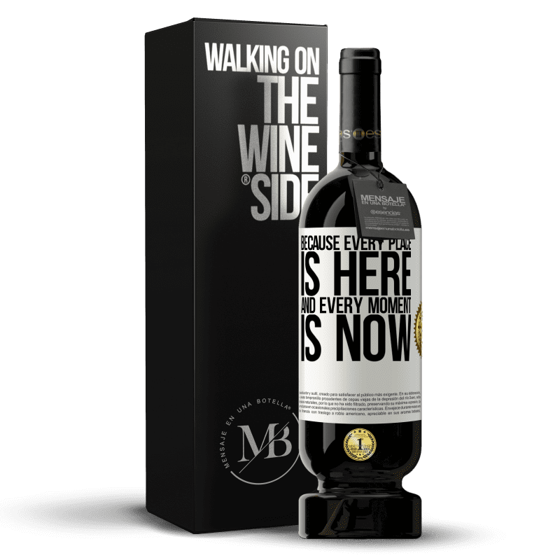 49,95 € Free Shipping | Red Wine Premium Edition MBS® Reserve Because every place is here and every moment is now White Label. Customizable label Reserve 12 Months Harvest 2014 Tempranillo