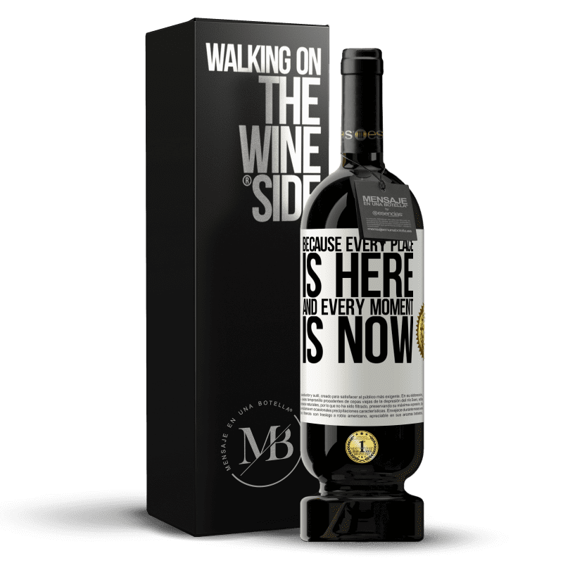 49,95 € Free Shipping | Red Wine Premium Edition MBS® Reserve Because every place is here and every moment is now White Label. Customizable label Reserve 12 Months Harvest 2016 Tempranillo