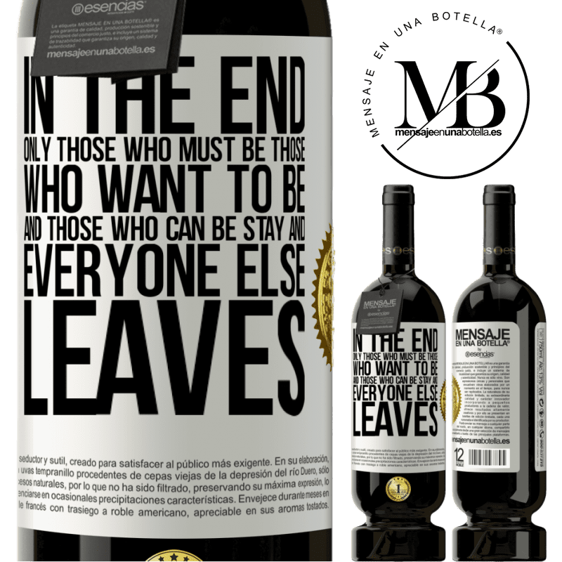 29,95 € Free Shipping | Red Wine Premium Edition MBS® Reserva In the end, only those who must be, those who want to be and those who can be stay. And everyone else leaves White Label. Customizable label Reserva 12 Months Harvest 2014 Tempranillo
