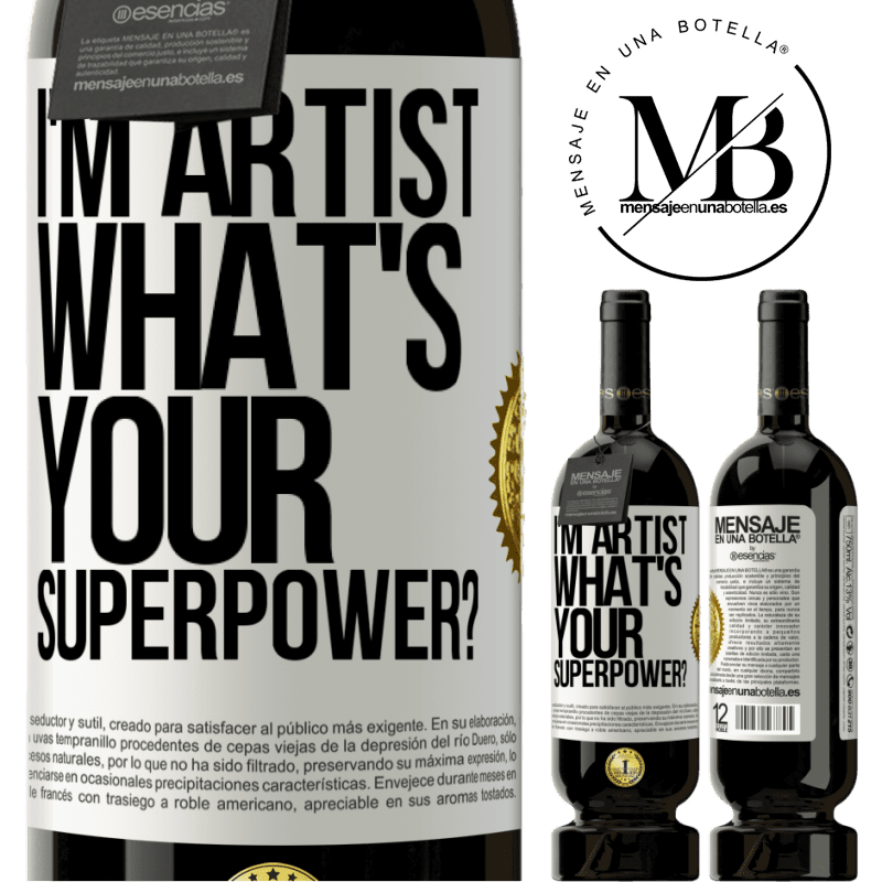 29,95 € Free Shipping | Red Wine Premium Edition MBS® Reserva I'm artist. What's your superpower? White Label. Customizable label Reserva 12 Months Harvest 2014 Tempranillo