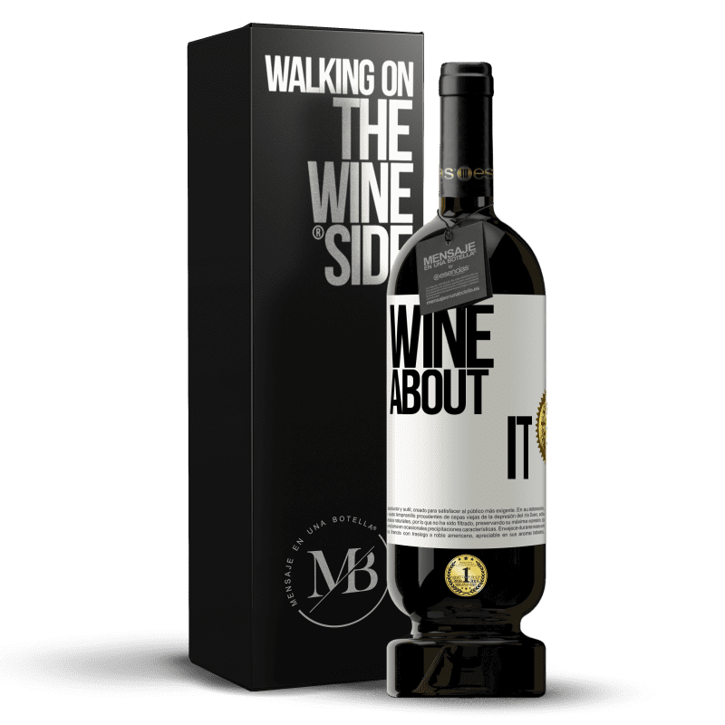 49,95 € Free Shipping | Red Wine Premium Edition MBS® Reserve Wine about it White Label. Customizable label Reserve 12 Months Harvest 2016 Tempranillo