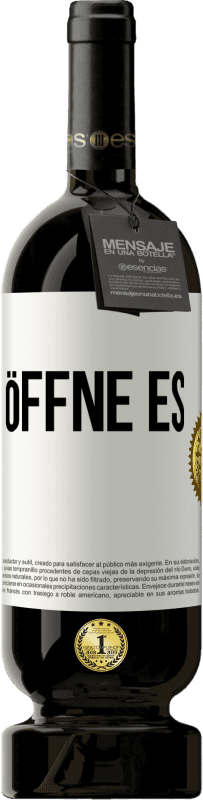 49,95 € | Rotwein Premium Ausgabe MBS® Reserve Öffne es Weißes Etikett. Anpassbares Etikett Reserve 12 Monate Ernte 2015 Tempranillo