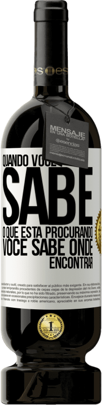 «Quando você sabe o que está procurando, você sabe onde encontrar» Edição Premium MBS® Reserva