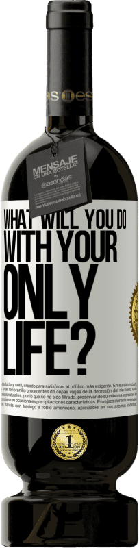 49,95 € Free Shipping | Red Wine Premium Edition MBS® Reserve What will you do with your only life? White Label. Customizable label Reserve 12 Months Harvest 2016 Tempranillo