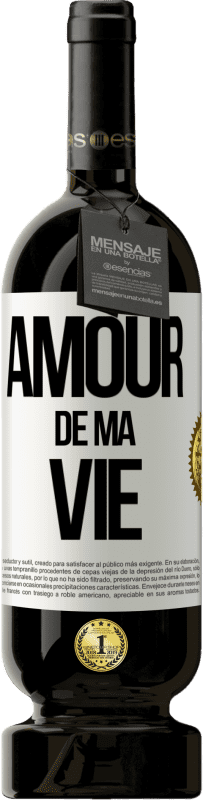 49,95 € | Vin rouge Édition Premium MBS® Réserve Amour de ma vie Étiquette Blanche. Étiquette personnalisable Réserve 12 Mois Récolte 2014 Tempranillo
