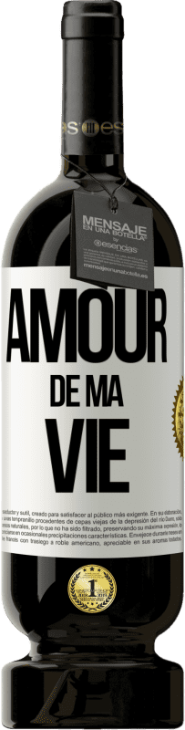 49,95 € Envoi gratuit | Vin rouge Édition Premium MBS® Réserve Amour de ma vie Étiquette Blanche. Étiquette personnalisable Réserve 12 Mois Récolte 2016 Tempranillo