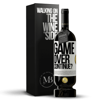 «GAME OVER. Continue?» Edición Premium MBS® Reserva