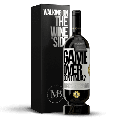 «GAME OVER. Continua?» Edizione Premium MBS® Riserva