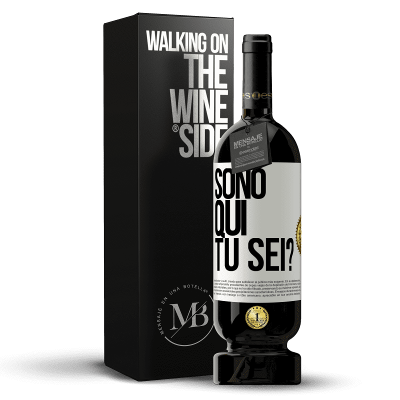 49,95 € Spedizione Gratuita | Vino rosso Edizione Premium MBS® Riserva Sono qui. Tu sei? Etichetta Bianca. Etichetta personalizzabile Riserva 12 Mesi Raccogliere 2016 Tempranillo