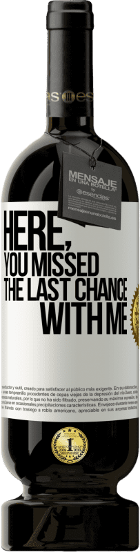 49,95 € Free Shipping | Red Wine Premium Edition MBS® Reserve Here, you missed the last chance with me White Label. Customizable label Reserve 12 Months Harvest 2016 Tempranillo