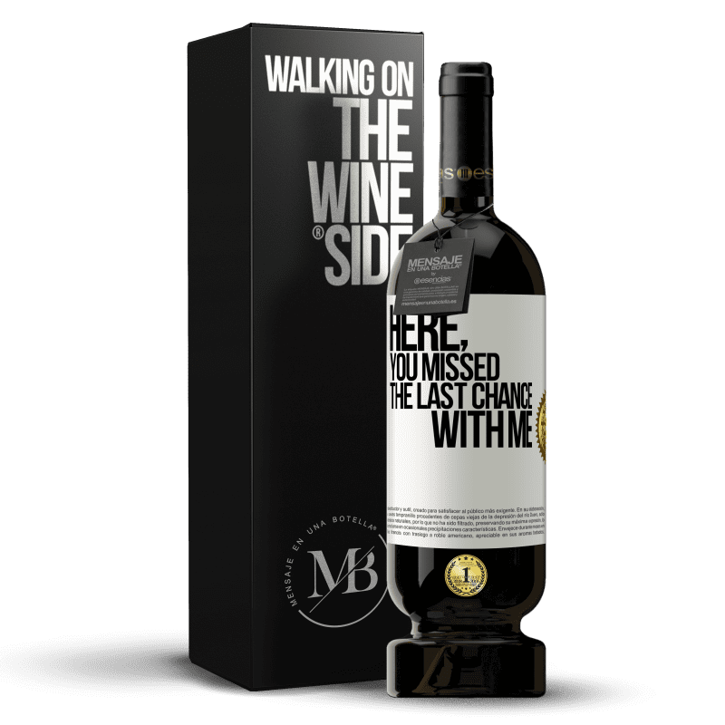 49,95 € Free Shipping | Red Wine Premium Edition MBS® Reserve Here, you missed the last chance with me White Label. Customizable label Reserve 12 Months Harvest 2014 Tempranillo