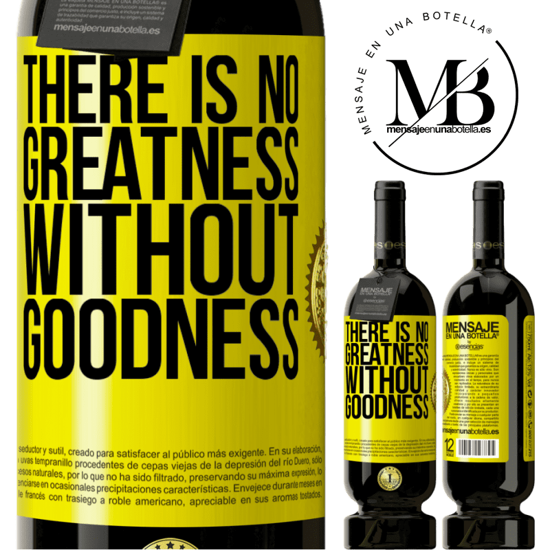 29,95 € Free Shipping | Red Wine Premium Edition MBS® Reserva There is no greatness without goodness Yellow Label. Customizable label Reserva 12 Months Harvest 2014 Tempranillo
