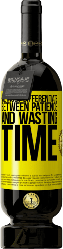 «Мы должны различать терпение и тратить время» Premium Edition MBS® Бронировать