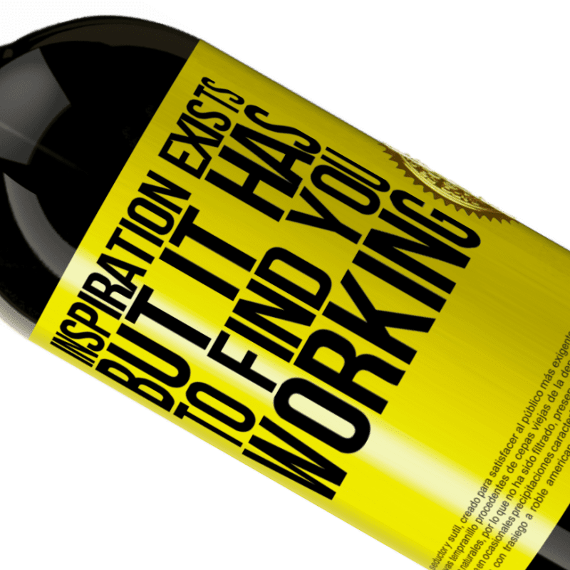39,95 € | Red Wine Premium Edition MBS® Reserva Inspiration exists, but it has to find you working Yellow Label. Customizable label Reserva 12 Months Harvest 2014 Tempranillo
