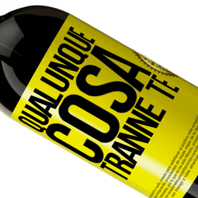 Espressioni Uniche e Personali. «Qualunque cosa tranne te» Edizione Premium MBS® Riserva