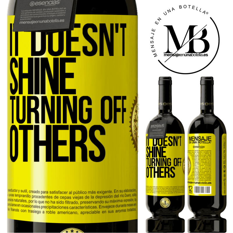 29,95 € Free Shipping | Red Wine Premium Edition MBS® Reserva It doesn't shine turning off others Yellow Label. Customizable label Reserva 12 Months Harvest 2014 Tempranillo
