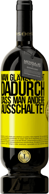 «Man glänzt nicht dadurch, dass man andere ausschaltet» Premium Ausgabe MBS® Reserve