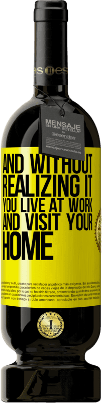 49,95 € | 红酒 高级版 MBS® 预订 在没有意识到的情况下，您将生活在工作中并访问家 黄色标签. 可自定义的标签 预订 12 个月 收成 2016 Tempranillo