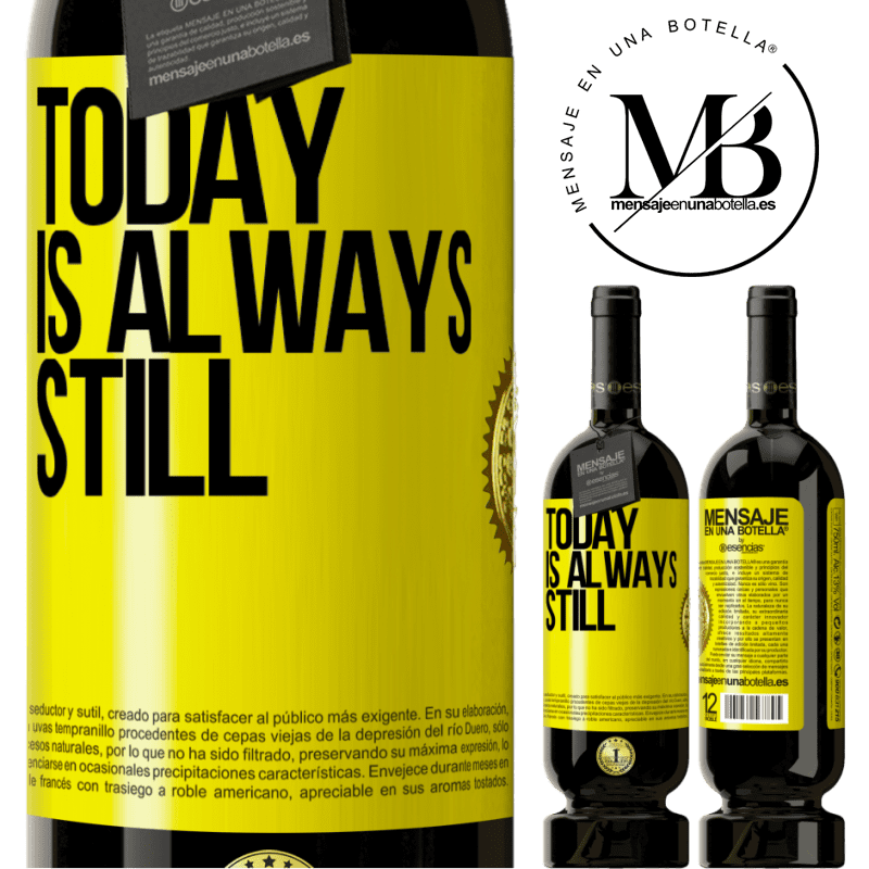 29,95 € Free Shipping | Red Wine Premium Edition MBS® Reserva Today is always still Yellow Label. Customizable label Reserva 12 Months Harvest 2014 Tempranillo