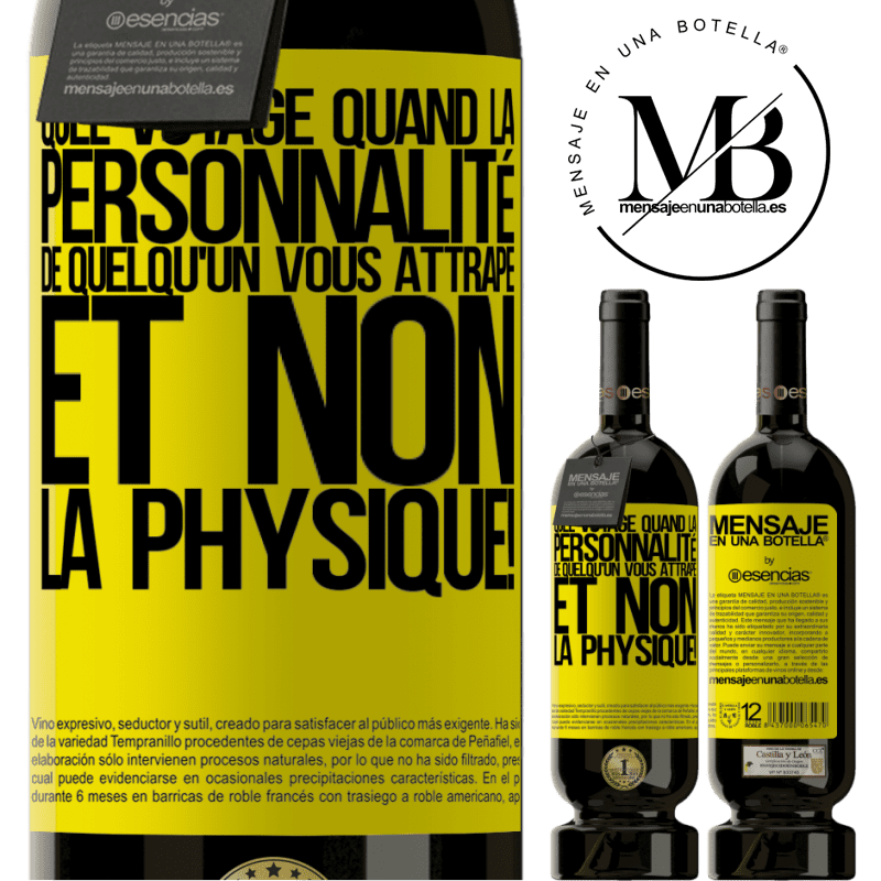 «Quel voyage quand la personnalité de quelqu'un vous attrape et non son physique!» Édition Premium MBS® Réserve