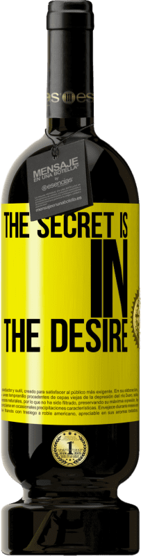 免费送货 | 红酒 高级版 MBS® 预订 秘诀在于欲望 黄色标签. 可自定义的标签 预订 12 个月 收成 2016 Tempranillo