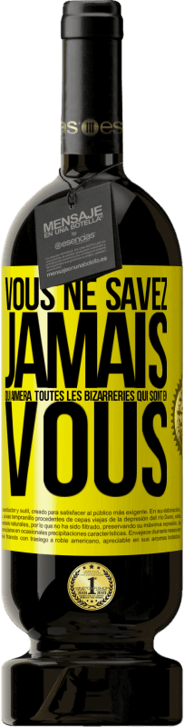 49,95 € Envoi gratuit | Vin rouge Édition Premium MBS® Réserve Vous ne savez jamais qui aimera toutes les bizarreries qui sont en vous Étiquette Jaune. Étiquette personnalisable Réserve 12 Mois Récolte 2016 Tempranillo