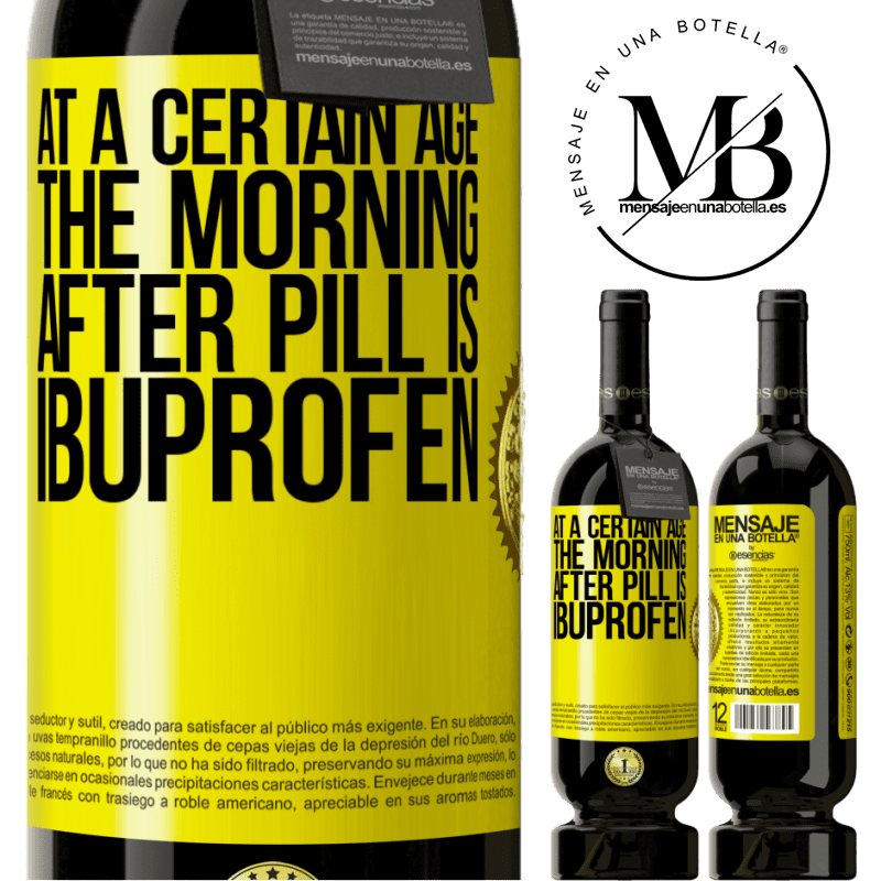 49,95 € Free Shipping | Red Wine Premium Edition MBS® Reserve At a certain age, the morning after pill is ibuprofen Yellow Label. Customizable label Reserve 12 Months Harvest 2014 Tempranillo