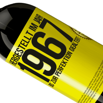Einzigartige und Persönliche Ausdrücke. «Hergestellt im Jahr 1967. Bis zur Perfektion gealtert» Premium Ausgabe MBS® Reserve