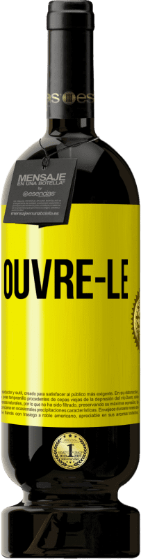 49,95 € | Vin rouge Édition Premium MBS® Réserve Ouvre-le Étiquette Jaune. Étiquette personnalisable Réserve 12 Mois Récolte 2016 Tempranillo